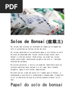 Solos de Bonsai