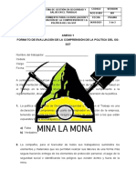 Evaluación Comprensión Política SG-SST