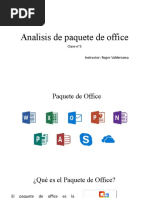 Analisis de Paquete de Office