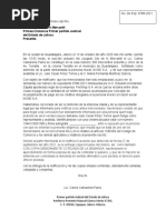 Emplazamiento Juicio Mercantil