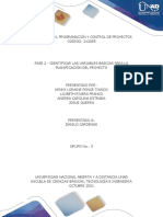 Anexo Fase 2 - Identificar Las Variables Básicas para La Planificación Del Proyecto