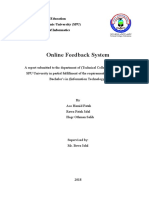 Online Feedback System