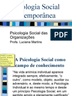 Psicologia Social Contemporânea