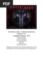 Wastelands Rulebook V3.0