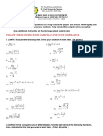 Basic Calculus Midterm Exam