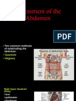 Assessment of The Abdomen