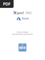 A Guide To Integrate Azure Active Directory With Jamf Pro