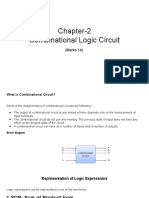 Chapter-2 Combinational Logic Circuit: (Marks 14)