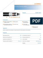 Al 38/66kV: HV Cables With Longitudinal Water-Blocking System