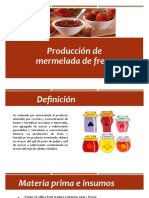 Produccion de Mermelada