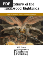 Bestiary of The Rosewood Highlands Draft 1-4-08!07!19