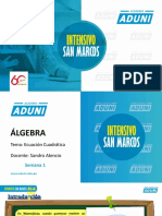 1° Semana Álgebra Intensivo San Marcos