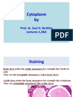 Cytoplasm By: Prof. Dr. Suzi H. Ibrahim Lectures 1,2&3