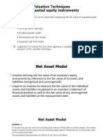 Topic 3 - Fair Value Measurement - A211 - Example of Valuation