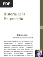 Historia de La Psicometria