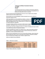 Universidad Nacional Autónoma de México Facultad de Química Analítica Experimental I (1507) Pravia Tello Escarlet Danahi