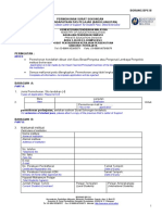 Permohonan Surat Sokongan Bagi Mendapatkan Pas Pelajar (Baru-Lanjutan)