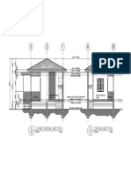 Longitudinal Section A Cross Section A