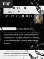 Presentacion de Teoria Del Estado Sobre Montesquieu