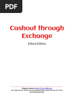 Cashout Through Exchange: Edited Edition