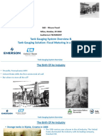 Tank Gauging System Overview & Tank Gauging Solution: Fiscal Metering in A Tank Farm