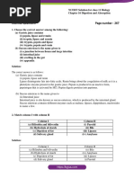 NCERT Solution For Class 11 Biology Chapter 16 Digestion and Absorption