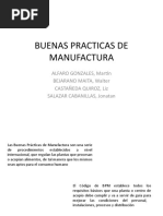 Buenas Practicas de Manufactura