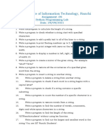 Indian Institute of Information Technology, Ranchi: Assignment - 06 Python Programming Lab Date: 29/09/2021