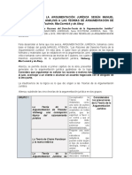 Perspectivas de La Argumentación Jurídica Según Manuel Atienza Desde El Análisis A Las Teorías de Argumentación de Viehweg