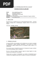 Informe Tecnico Del PTAR