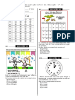 Simulado 2 3º Ano Mat E.F