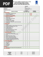 Equipment Commissioning Safety Checklist