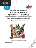 Activity Sheets: Quarter 2 - MELC 3