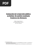 Evaluacion de La Inversion Publica en Bolivia - BCB - 2020