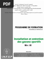 AGR 0708P Installation Et Entretien Des Gazons Sportifs III