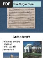 Sonata-Allegro Form