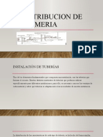 Distribucion de Plomeria, Tuberias