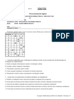 Disciplina(s) 101527 - Inteligência e Segurança Pública