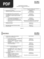 Cronograma de Actividades Clínica Avanzada