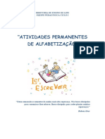 Book de Atividades de Alfabetização