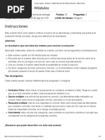 Prueba Objetiva - Módulos - COMPETENCIAS INFORMACIONALES - BIBLIOTECA