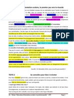 CE-Textes À Lire - Orientation Professionnelle - Fiche D'enseignant