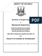 Third - Year - Mechanical - (BE Sem-V and VI) - Teaching Scheme and Course Content - Draft