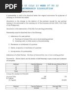 M02 CILO13 WK07to12 Partnership Dissolution