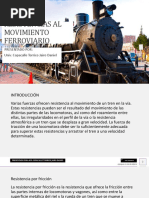 Resistencia Al Movimiento Ferroviario