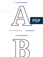 26 Large Printable Alphabet Letters