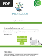 BANCARIZACION