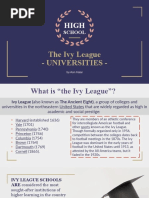 Ivy League Universities