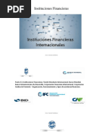 Instituciones Financieras Internacionales