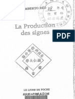 La Production Des Signes